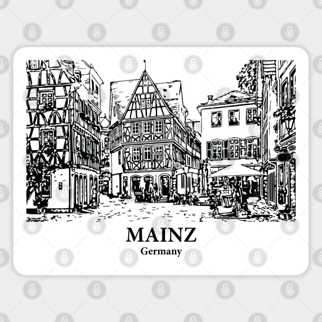Mainz - Germany Magnet by Lakeric